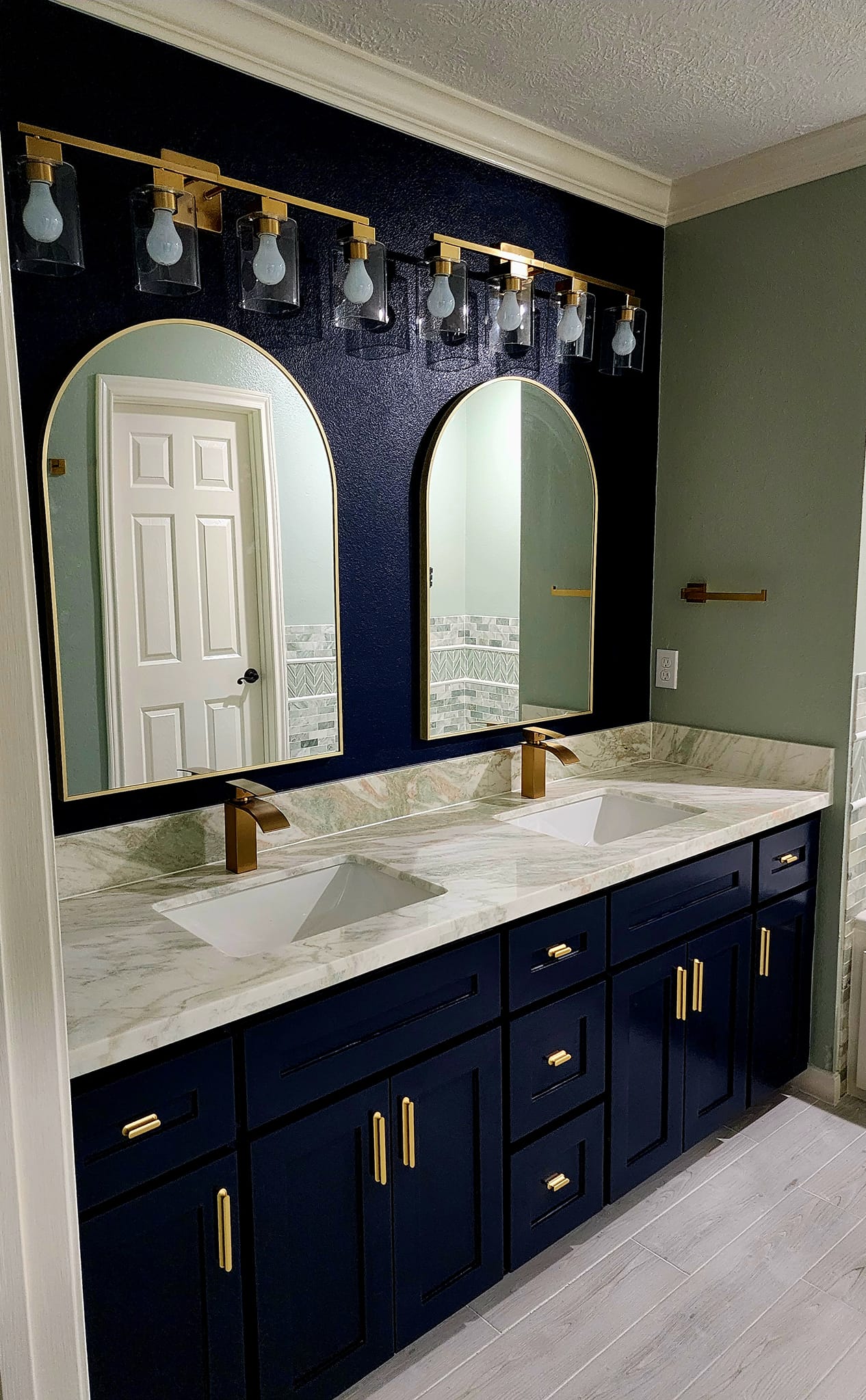 Updated home renovation project
