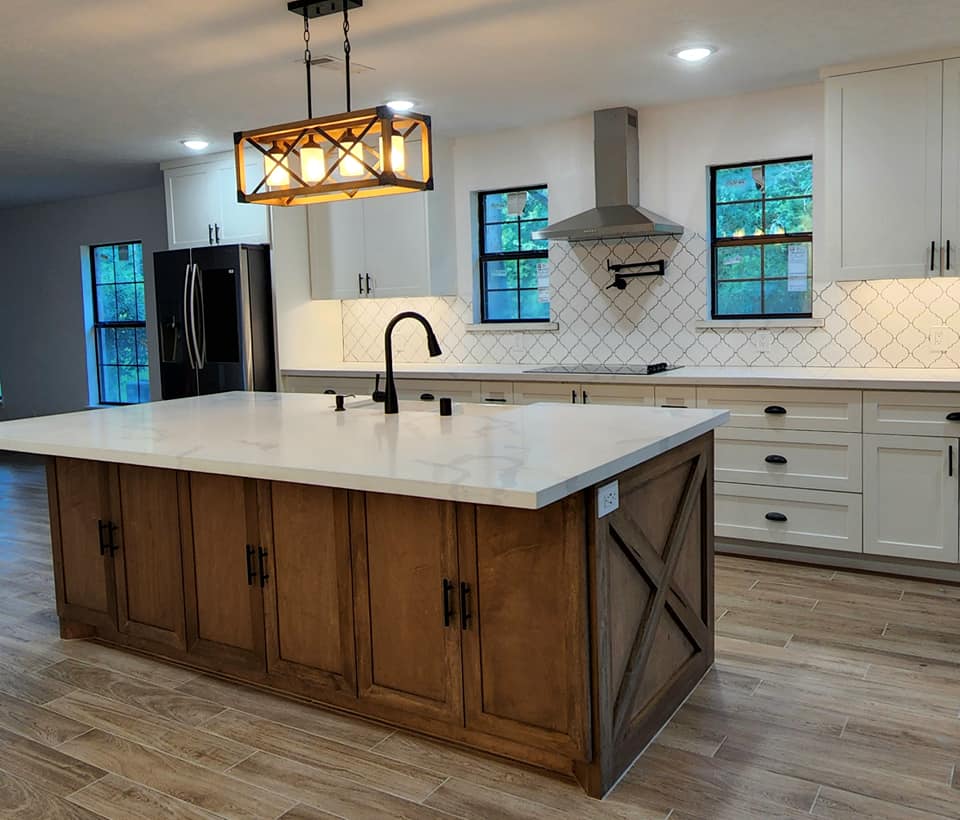 Finished construction and remodeling project